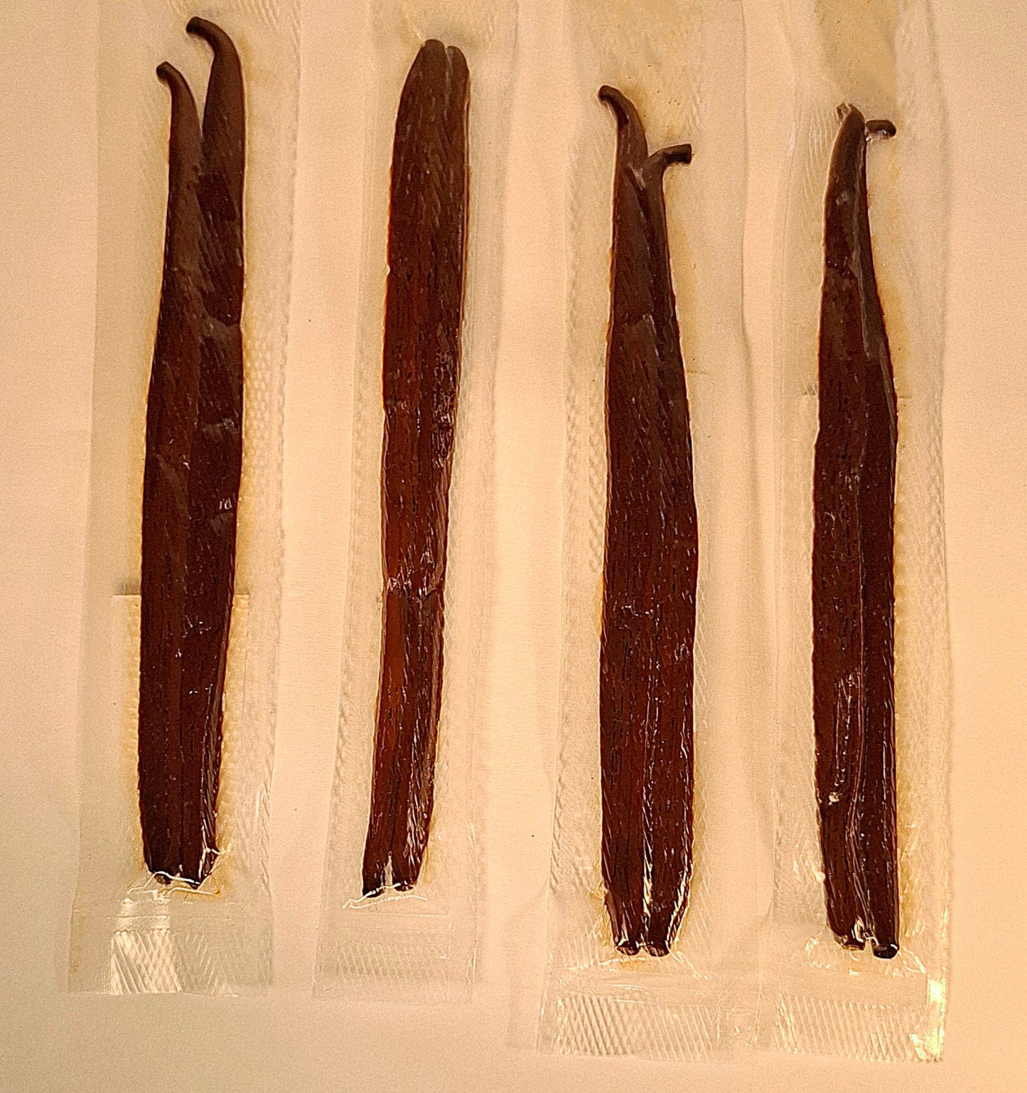 Vanilleschoten, Vakuumverpackt