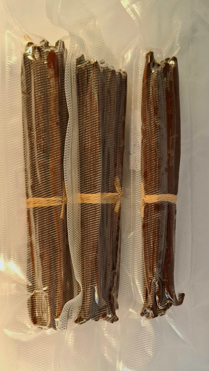 Vanilleschoten, Vakuumverpackt